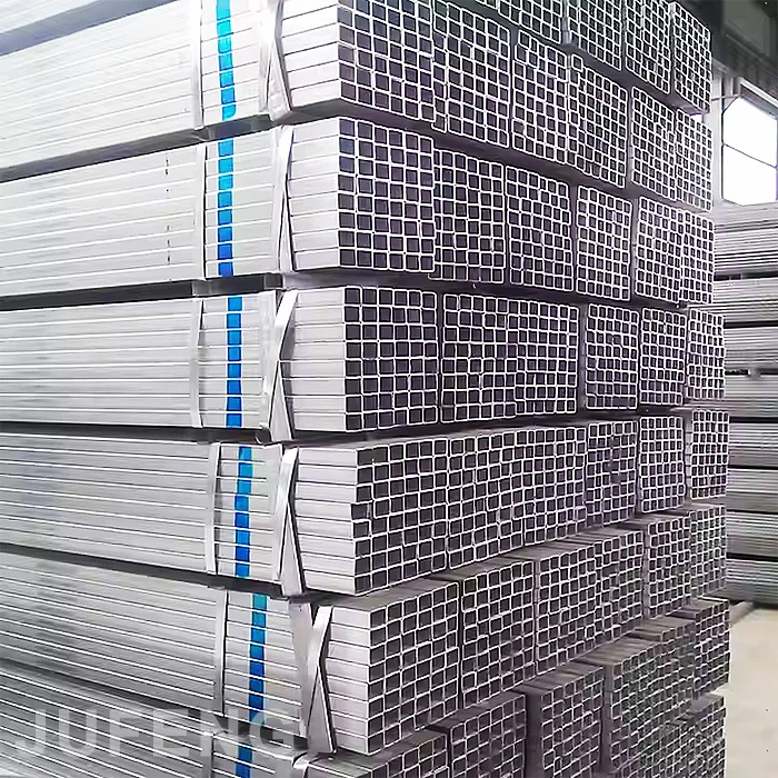 Píopa Cearnóg Cruach Galvanized