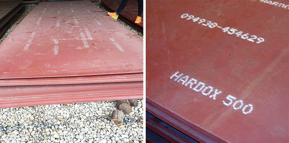 Hardoxs 500 Wear Resistant Steel Plate  in stock